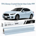 TPU Glossy Crystal Glacier blue Color PPF-Main Image