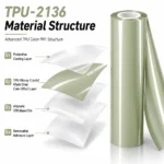 TPU Glossy Crystal Khaki Grey Color PPF Film For Car