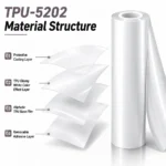 TPU Glossy White Color PPF Car Paint Protective Film