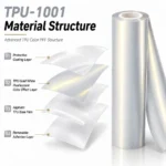 TPU Gold White Pearlescent Color PPF Car Paint Protective Film