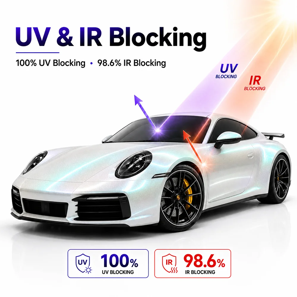 TPU Green Diamond Color PPF Car Protection Film
