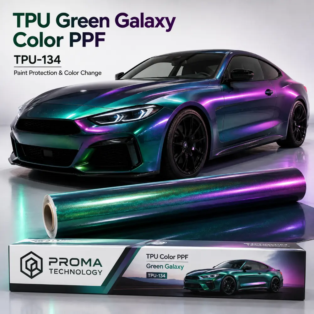TPU Green Galaxy Color PPF Car protection film-main image