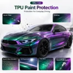 TPU Green Galaxy Color PPF-Paint Protection