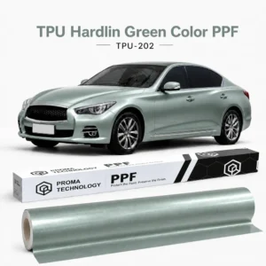 TPU Hardlin Green Color PPF-Main image display