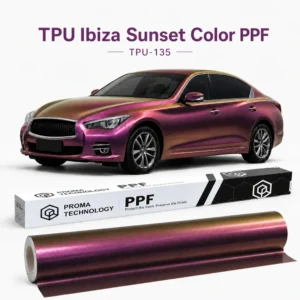 TPU Ibiza Sunset Color PPF-Main image display