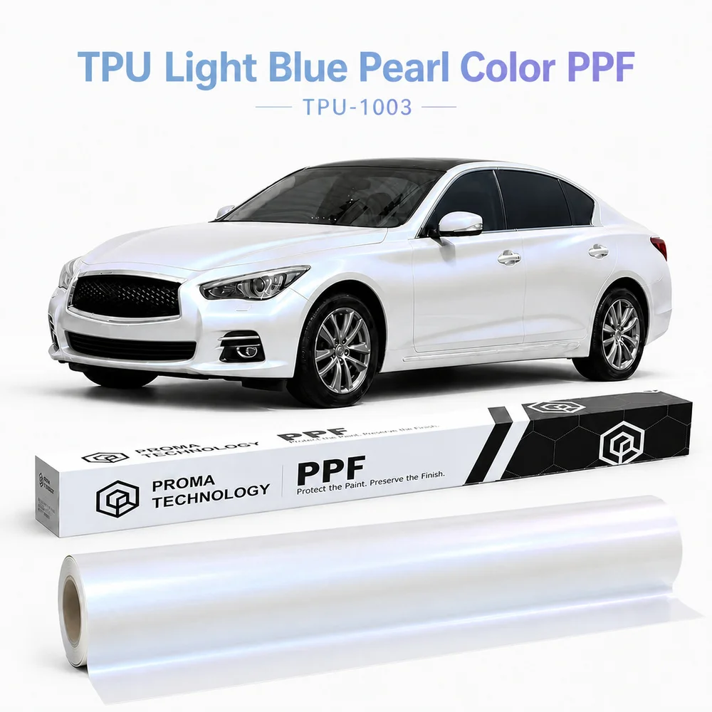 TPU Light Blue Pearl Color PPF-Main Image