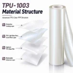 TPU Light Blue Pearl Color PPF Car Paint Protective Film