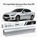 TPU Liquid Metal Aluminum Silver Color PPF-Main image