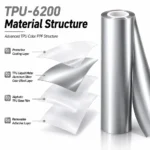 TPU Liquid Metal Aluminum Silver Color PPF