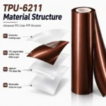 TPU Liquid Metal Coffee Color PPF Car Paint Protective Film