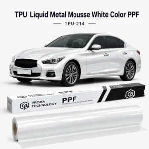 TPU Liquid Metal Mousse White Color PPF-Main Image
