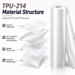 TPU Liquid Metal Mousse White Color PPF Paint Protection Film for Car