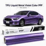 TPU Liquid Metal Violet Color PPF-Main image display
