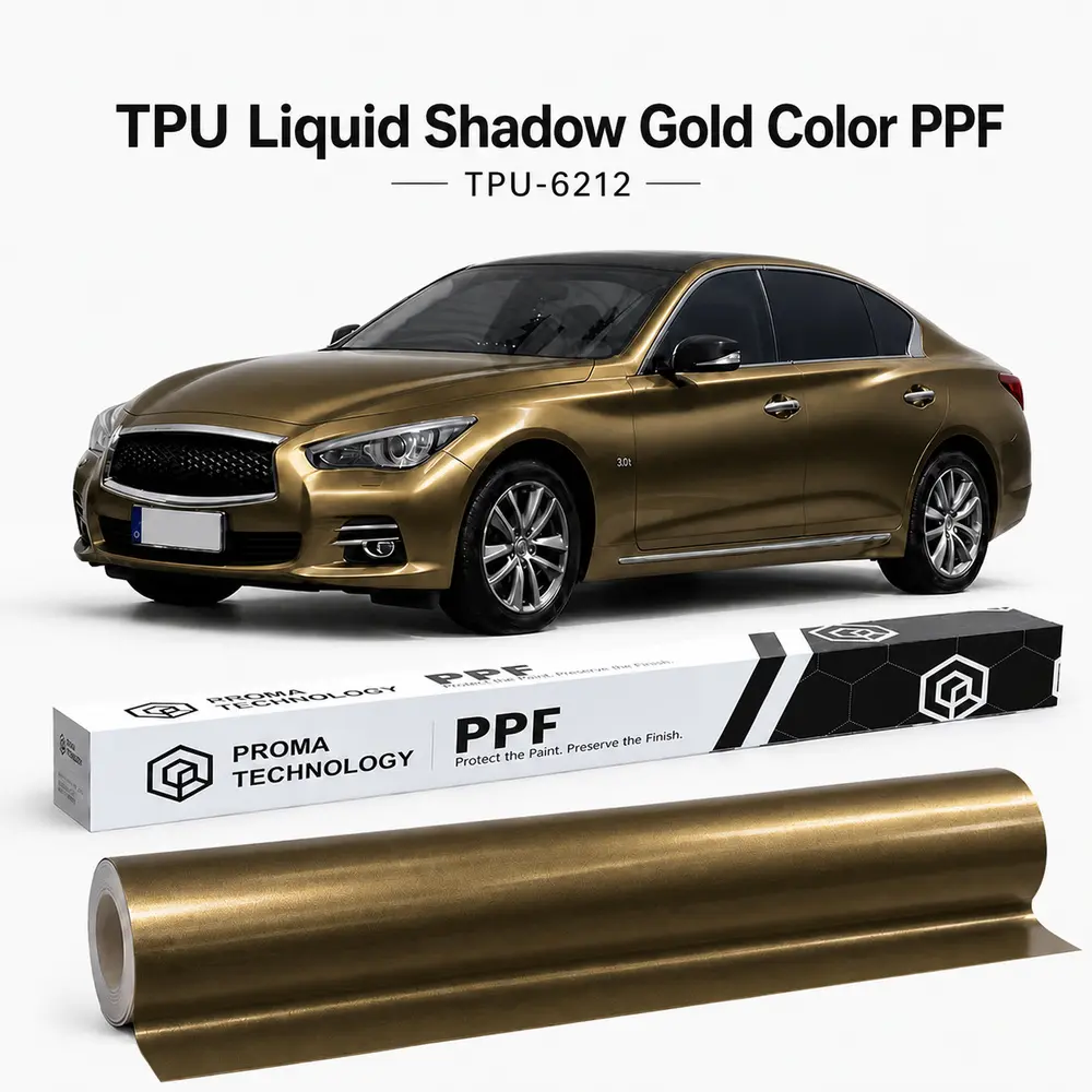 TPU Liquid Shadow Gold Color PPF-Main image 1