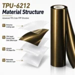 TPU Liquid Shadow Gold Color PPF Self-adhesive Car Protection Film