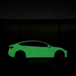 TPU Luminous Green(Glow in The Dark) Color PPF-scene display