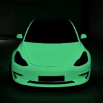 TPU Luminous Green(Glow in The Dark) Color PPF-scene application-2