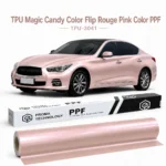 TPU Magic Candy Color Flip Rouge Pink Color PPF-Main image