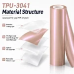 TPU Magic Candy Color Flip Rouge Pink Color PPF