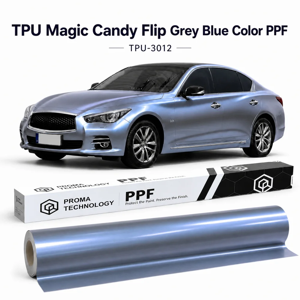 TPU Magic Candy Flip Grey Blue Color PPF-Main Image