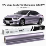 TPU Magic Candy Flip Silver purple Color PPF-Main image