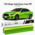 TPU Magic Gold Green Color PPF-Main Image