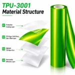 TPU Magic Gold Green Color PPF