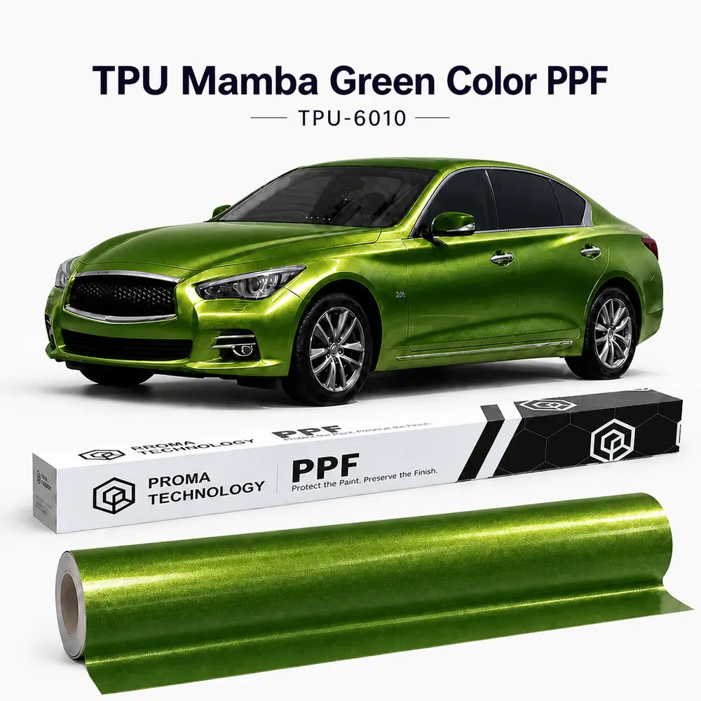 TPU Mamba Green Color PPF-Main image