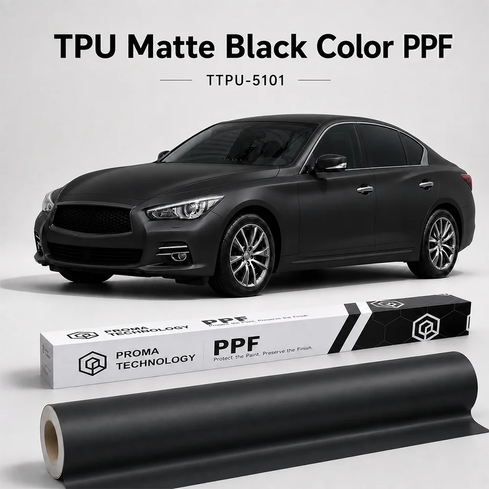 TPU Matte Black Color PPF-Main Image