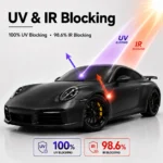 TPU Matte Black Color PPF Car Paint Protective Film