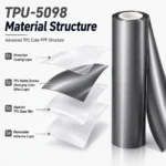 TPU Matte Chrome Steel Grey Color PPF Film For Car