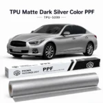 TPU Matte Dark Silver Color PPF-Main image