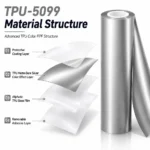 TPU Matte Dark Silver Color PPF Car Paint Protective Film