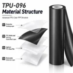 TPU Matte Lead Ink Gray Color PPF Self-adhesive Car Protection Film