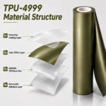 TPU Matte Liquid Combat Green Color PPF Paint Protection Film