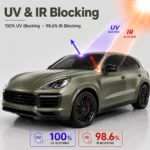 TPU Matte Liquid Combat Green Color PPF Paint Protection Film