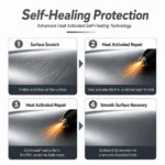 TPU Matte Liquid Metal Space Silver Color PPF Self-adhesive Car Protection Film