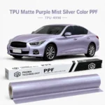 TPU Matte Purple Mist Silver Color PPF-Main image