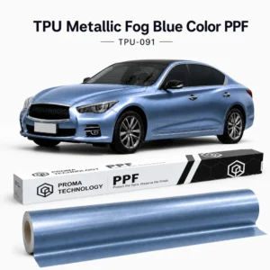 TPU Metallic Fog Blue Color PPF-Main Image