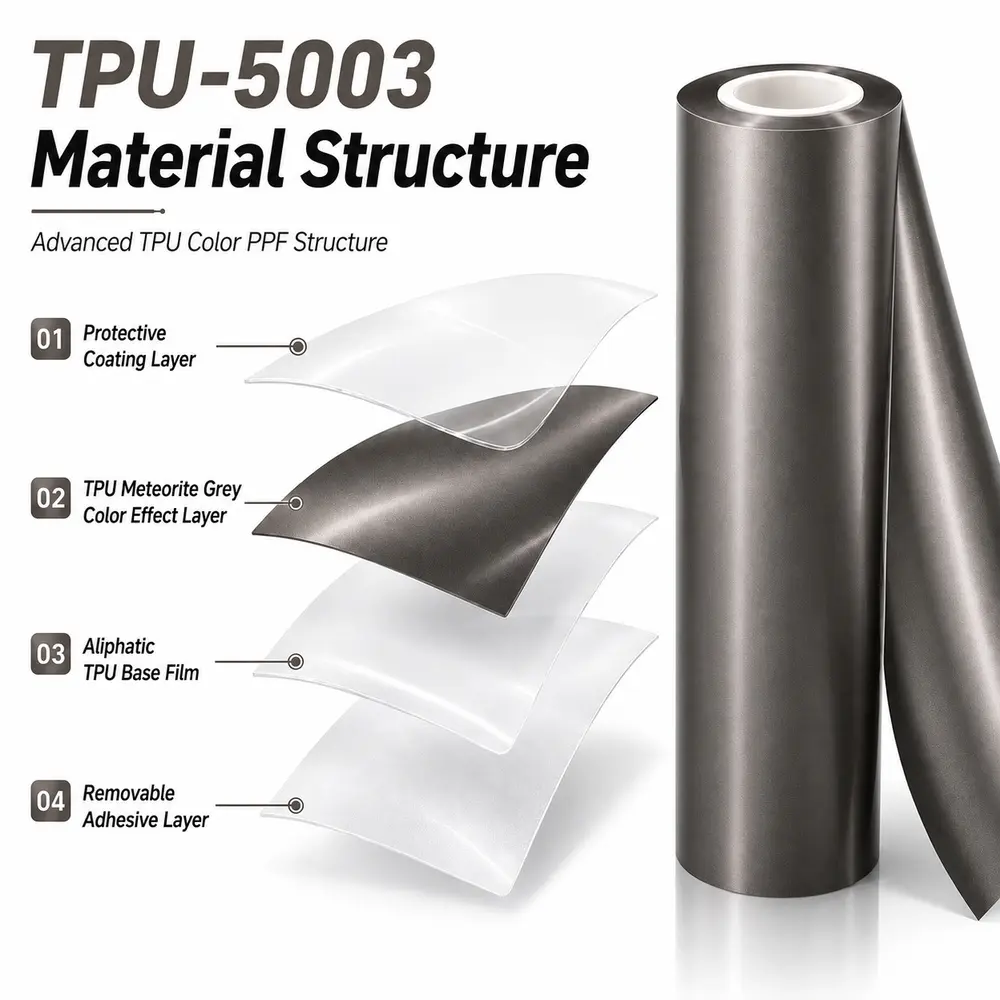 TPU Meteorite Grey Color PPF