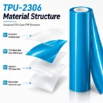 TPU Miami Blue Color PPF Self-adhesive Car Protection Film