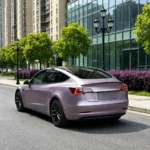 TPU Midsummer Purple Color PPF-scene application 1