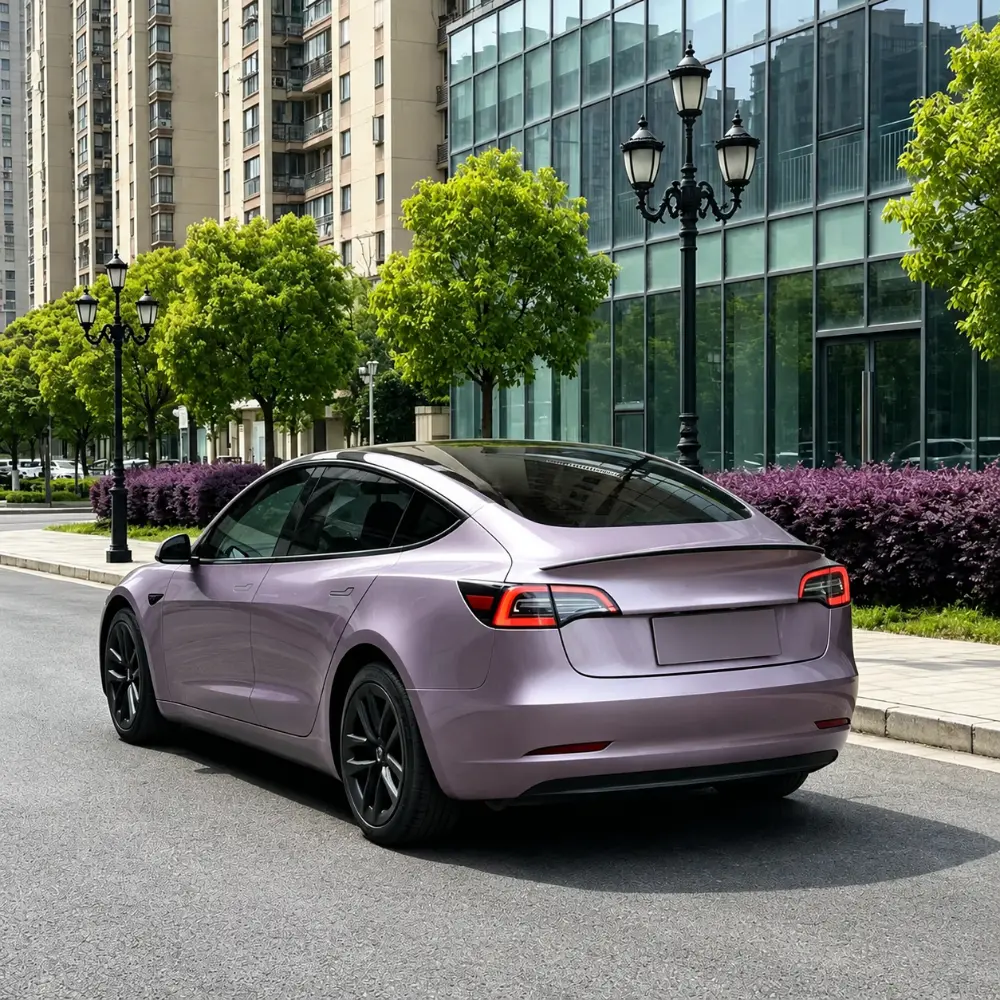 TPU Midsummer Purple Color PPF-scene application 1