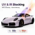 TPU Mist Grey Purple Color PPF Car Paint Protective Film
