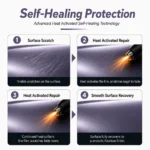 TPU Mist Purple Color PPF Self-healing Durable TPU Film For Car