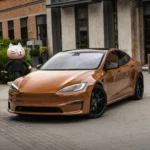 TPU Paint Chocolate Color PPF-Display for car 2
