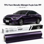 TPU Paint Metallic Midnight Purple Color PPF-Main image