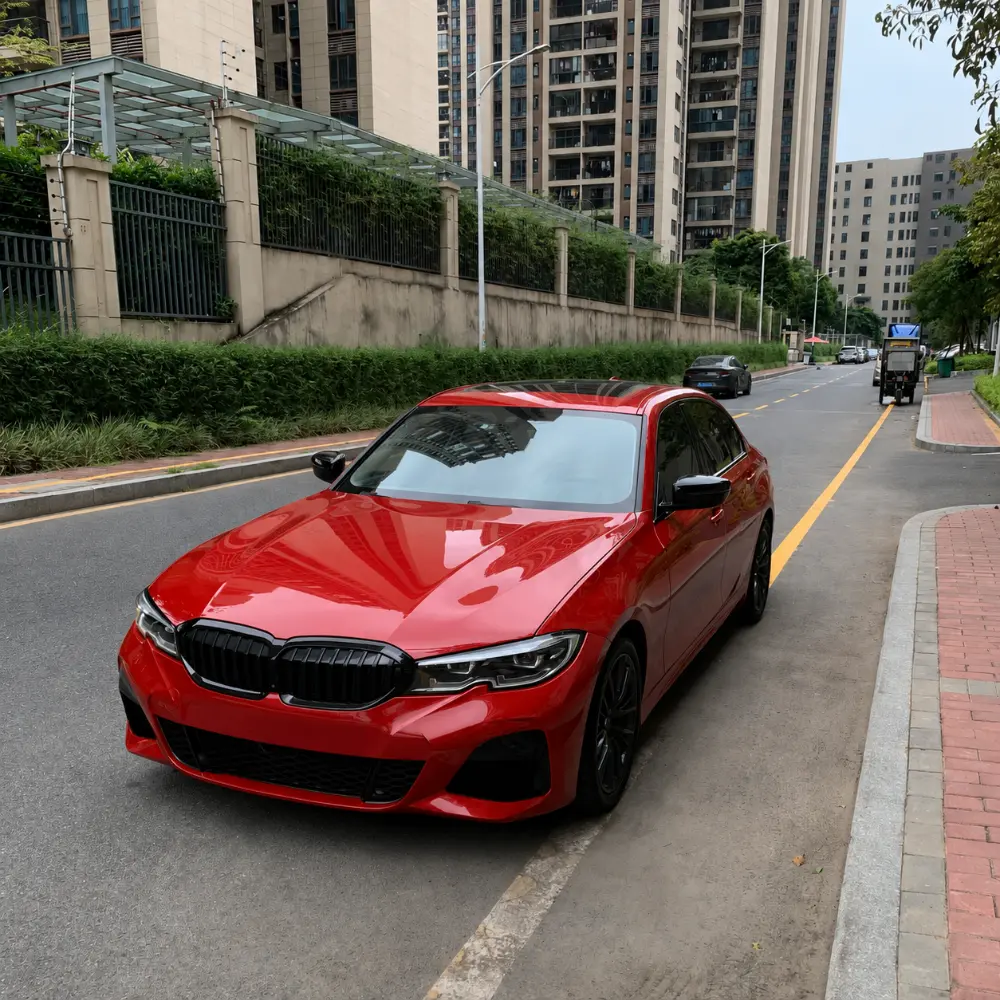 TPU Paint Metallic Soul Red Color PPF Film For Car
