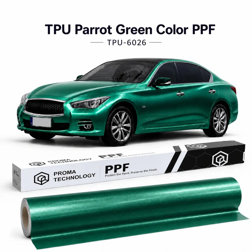 TPU Parrot Green Color PPF-Main image