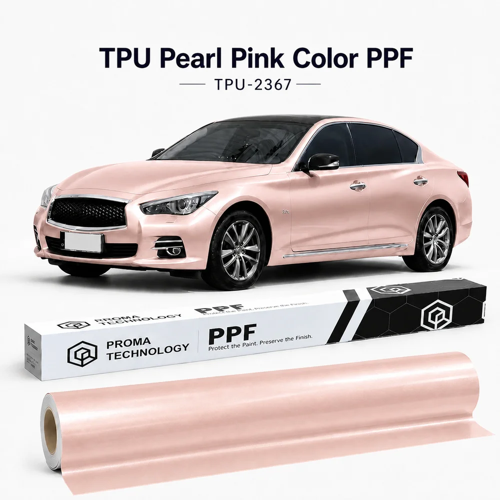 TPU Pearl Pink Color PPF-Main Image
